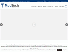 Tablet Screenshot of medtechhealthcare.com